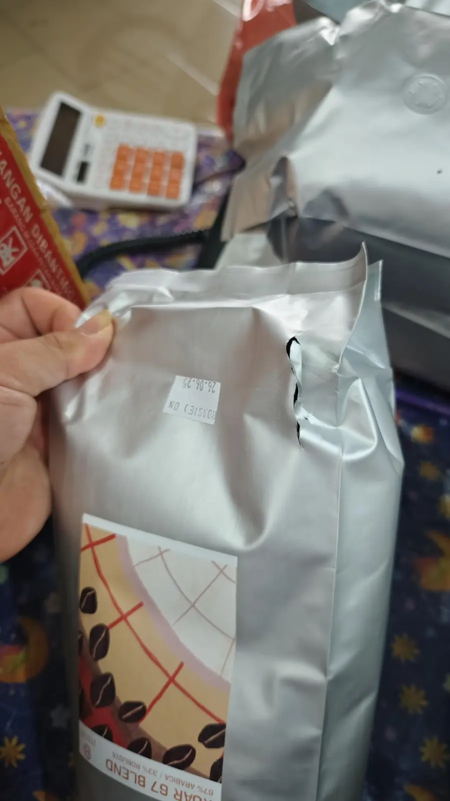 Contoh bukti foto barang
